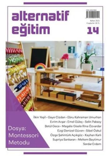 Alternatif Eğitim Dergisi 14. Sayı - Dosya: Montessori Metodu | Kitap 