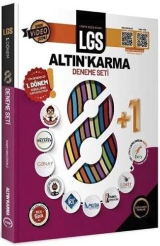 Altın Karma 8. Sınıf LGS 1. Dönem Deneme seti | Kitap Ambarı