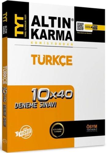 TYT Türkçe 10 x 40 Deneme Sınavı | Kitap Ambarı