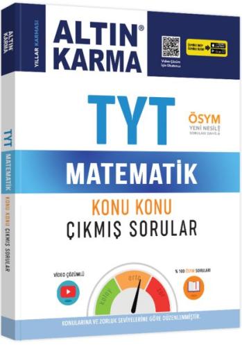 TYT Matematik Konu Konu Çıkmış Sorular | Kitap Ambarı