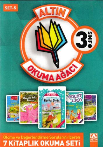 Altın Okuma Ağacı - 3. Sınıf Set 5 (Koyu Yeşil Kapak) | Kitap Ambarı