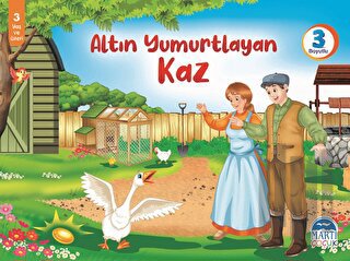 Altın Yumurtlayan Kaz - 3 Boyutlu Kitap | Kitap Ambarı