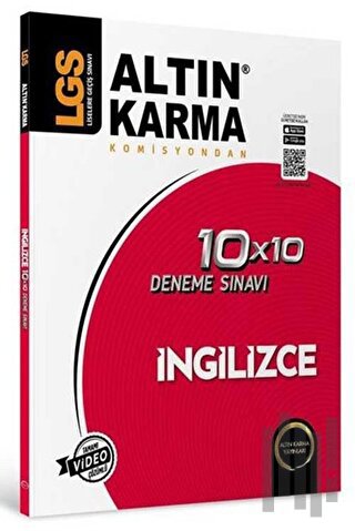 Altınkarma LGS 8. Sınıf  İngilizce  10x10 Branş Deneme | Kitap Ambarı