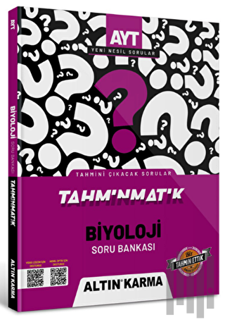 Altınkarma Tahminmatik AYT Biyoloji Soru Bankası | Kitap Ambarı