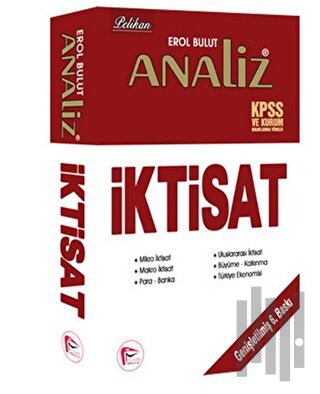 Analiz İktisat 2016 KPSS ve Kurum Sınavlarına Yönelik | Kitap Ambarı