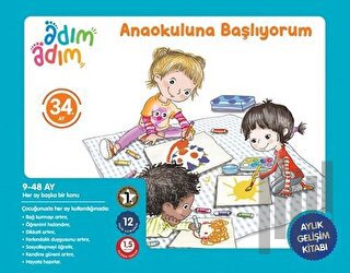 Anaokuluna Başlıyorum - 34. Ay Gelişim Kitabı | Kitap Ambarı