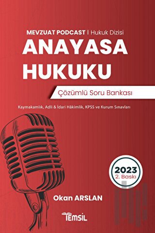 Anayasa Hukuku Çözümlü Soru Bankası | Kitap Ambarı