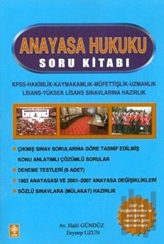 Anayasa Hukuku Soru Kitabı | Kitap Ambarı