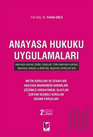 Anayasa Hukuku Uygulamaları | Kitap Ambarı