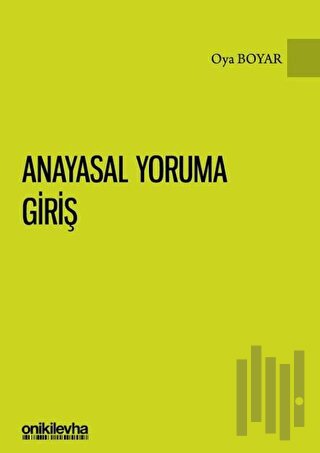 Anayasal Yoruma Giriş | Kitap Ambarı