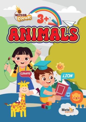 Animals Türkçe-İngilizce Boyama Kitabı | Kitap Ambarı