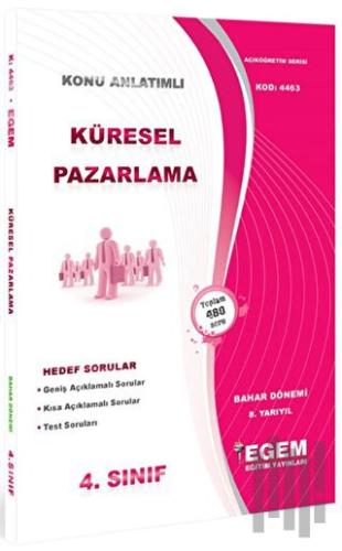 AÖF Küresel Pazarlama Bahar Dönemi 8. Yarıyıl (4463) | Kitap Ambarı