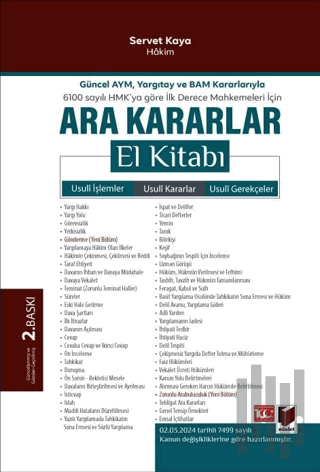 Ara Kararlar El Kitabı (Ciltli) | Kitap Ambarı