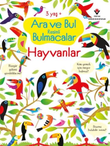 Hayvanat Bahçesinde - Ara ve Bul Resimli Bulmacalar | Kitap Ambarı