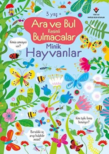 Ara ve Bul Resimli Bulmacalar Minik Hayvanlar | Kitap Ambarı