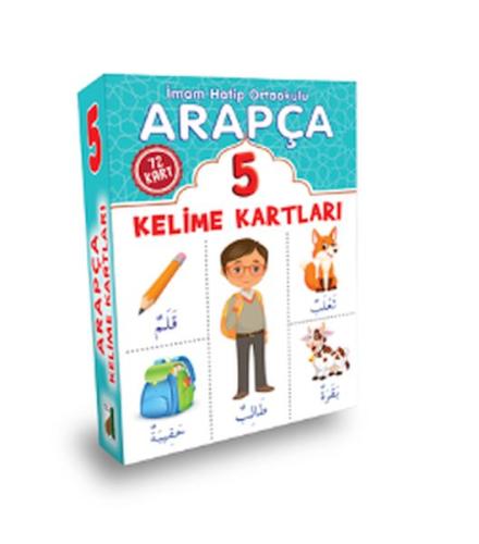 Arapça Kelime Kartları 5. Sınıf | Kitap Ambarı