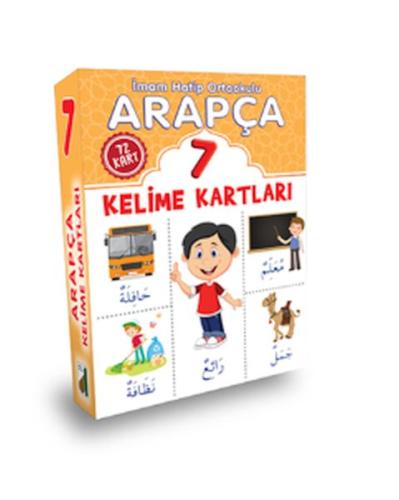 Arapça Kelime Kartları 7. Sınıf | Kitap Ambarı