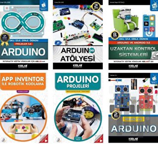 Arduino Programlama Eğitim Seti (6 Kitap Takım) | Kitap Ambarı