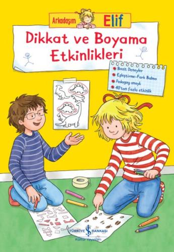 Arkadaşım Elif - Dikkat ve Boyama Etkinlikleri | Kitap Ambarı