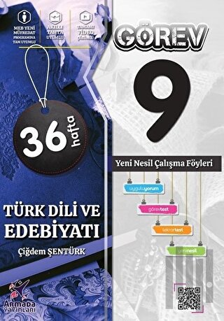 Armada 9. Sınıf Görev Türk Dili ve Edebiyatı Yeni Nesil Çalışma Föyler