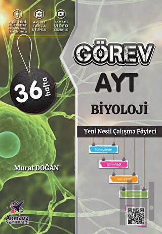 Armada Görev AYT Biyoloji Yeni Nesil Çalışma Föyleri | Kitap Ambarı