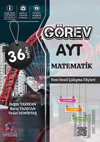 Armada Görev AYT Matematik Yeni Nesil Çalışma Föyleri | Kitap Ambarı