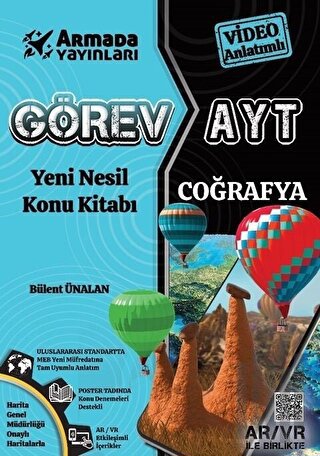 Armada Görev YKS AYT Coğrafya Konu Kitabı Yeni Nesil | Kitap Ambarı