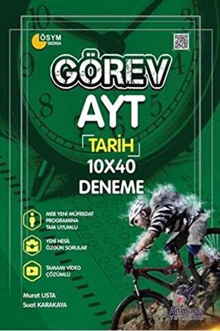 Armada Görev YKS AYT Tarih Deneme 10X40 Video Çözümlü | Kitap Ambarı