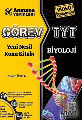 Armada Görev YKS TYT Biyoloji Konu Kitabı Yeni Nesil | Kitap Ambarı