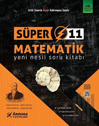 Armada Süper 11.Sınıf Matematik Yeni Nesil Soru Kitabı | Kitap Ambarı