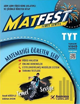 Armada YKS TYT Matfest Temel Seviye Soru Kitabı | Kitap Ambarı