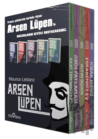 Arsen Lüpen Kutulu 5 Kitap Set | Kitap Ambarı