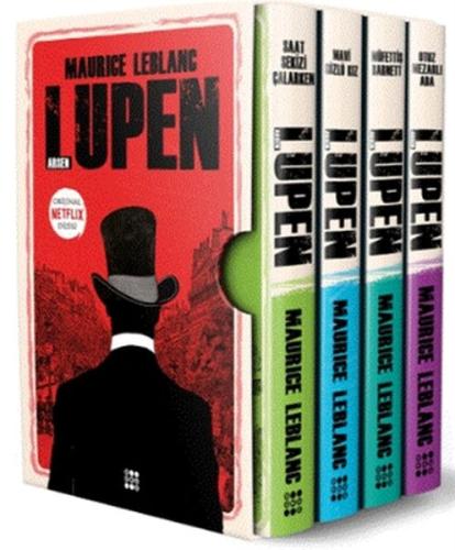 Arsen Lüpen-Kutulu Siyah Set (4 Kitap Takım) | Kitap Ambarı