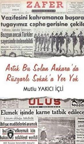 Artık Bu Solan Ankara'da Rüzgarlı Sokak'a Yer Yok | Kitap Ambarı