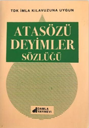 Atasözleri Deyimler Sözlüğü | Kitap Ambarı