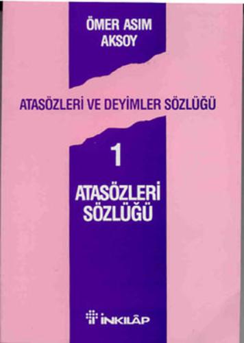 Atasözleri Sözlüğü 1 | Kitap Ambarı