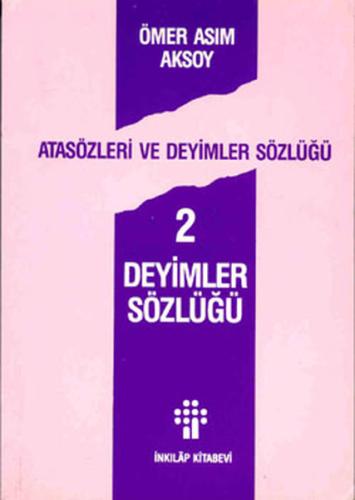 Deyimler Sözlüğü 2 | Kitap Ambarı