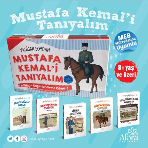 Mustafa Kemal'i Tanıyalım - Kutulu 5 Kitap | Kitap Ambarı