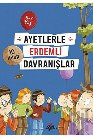 Ayetlerle Erdemli Davranışlar Set (10 Kitap) | Kitap Ambarı