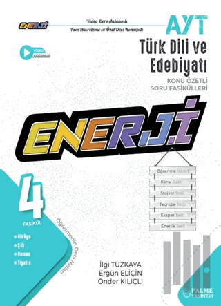 AYT Enerji Türk Dili ve Edebiyatı Konu Özetli Soru Fasikülleri | Kitap