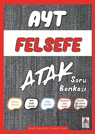 AYT Felsefe Grubu Atak Soru Bankası | Kitap Ambarı