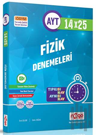 AYT Fizik Tamamı Video Çözümlü Branş Deneme | Kitap Ambarı