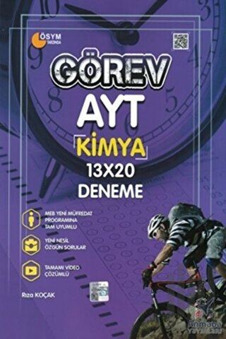 AYT Görev Kimya 13x20 Deneme | Kitap Ambarı