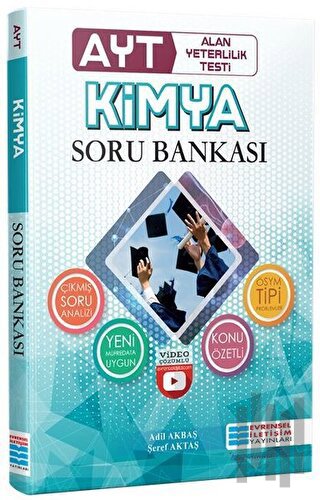 AYT Kimya Video Çözümlü Soru Bankası | Kitap Ambarı