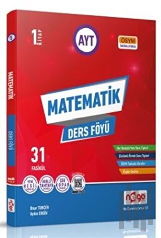 AYT Matematik 1. Kitap Ders Föyü | Kitap Ambarı