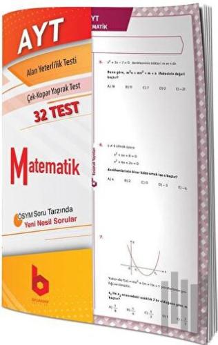 AYT Matematik Temel Yeterlilik Çek Kopar Yaprak Test | Kitap Ambarı