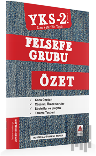 AYT (YKS 2. Oturum) Felsefe Grubu Özet | Kitap Ambarı