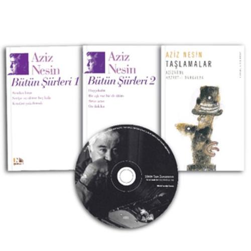 Aziz Nesin'den Şiirler: 3 Kitap 1 CD | Kitap Ambarı