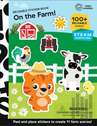 Baby Einstein: Sticker Book- On the Farm! (Ciltli) | Kitap Ambarı