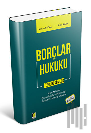 Borçlar Hukuku Özel Hükümler | Kitap Ambarı